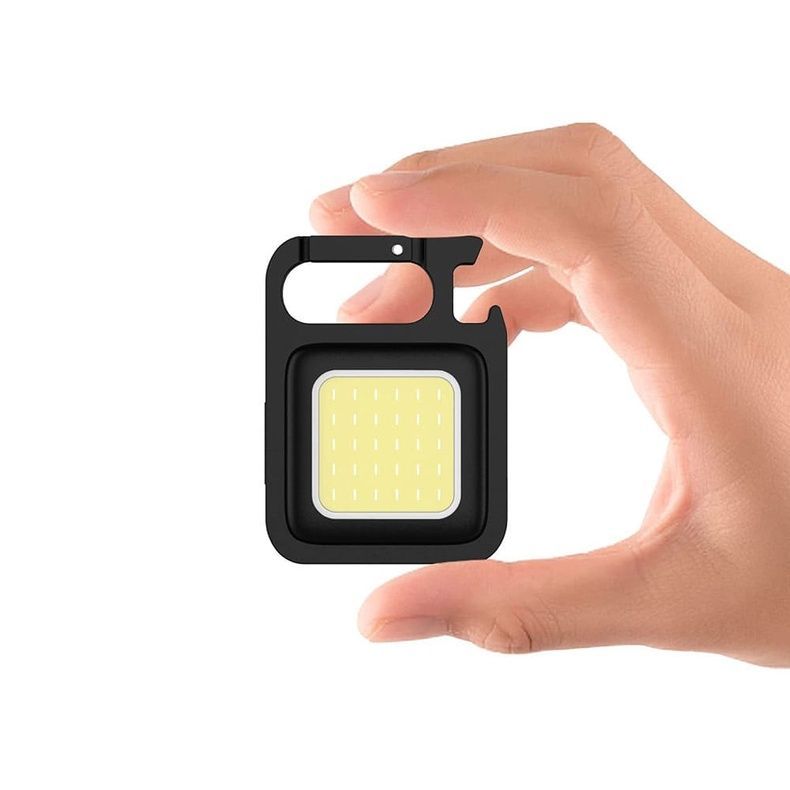 Брелок-фонарик Discover Astro, Черный, 6W COB, USB-TypeC, 300 мАч 9207-08 фото