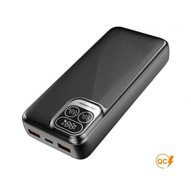 Повербанк TEG Optimus 20000 mAh, Черный 8042-08 фото