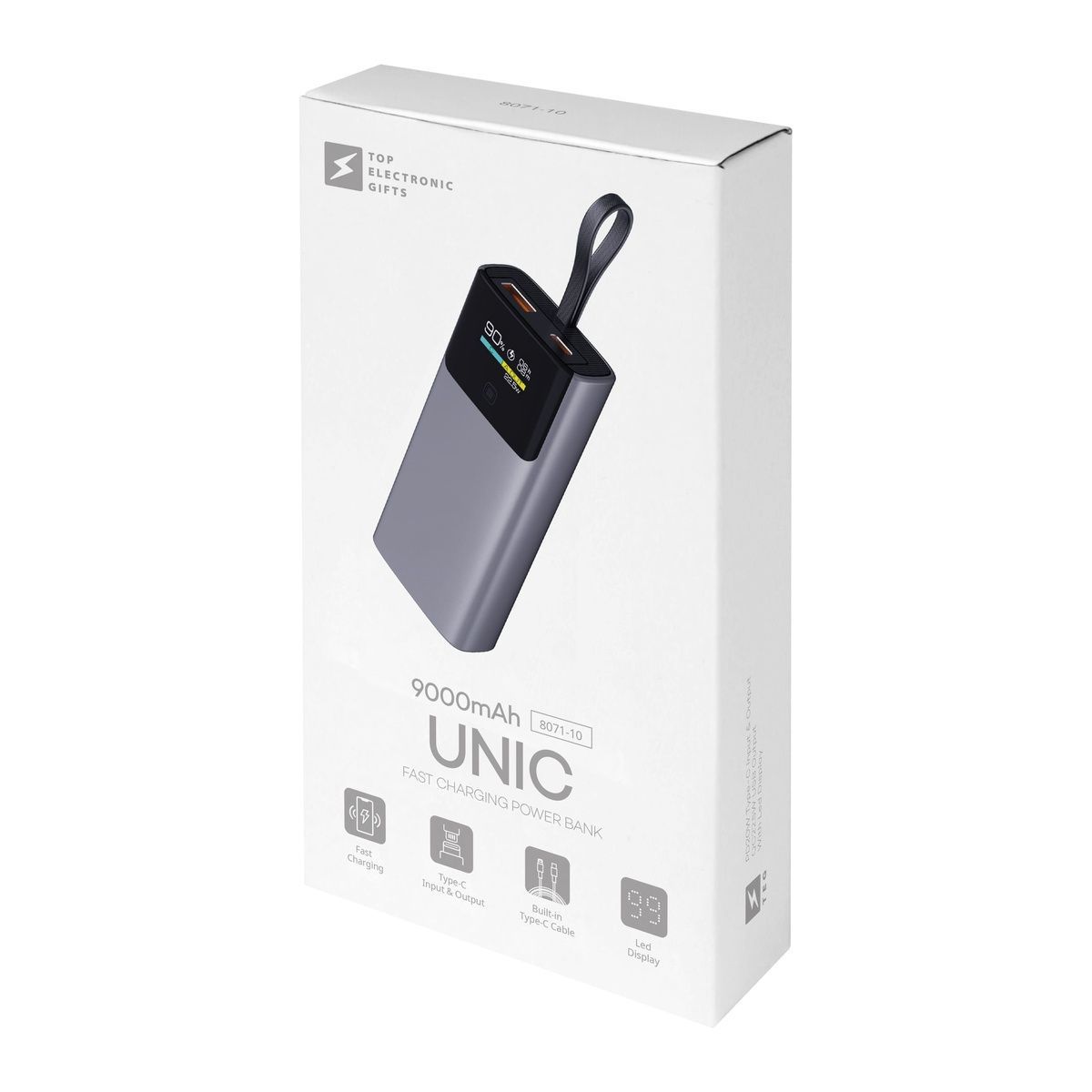 Повербанк Unic 9000 mAh, ТМ TEG 8071-10 фото