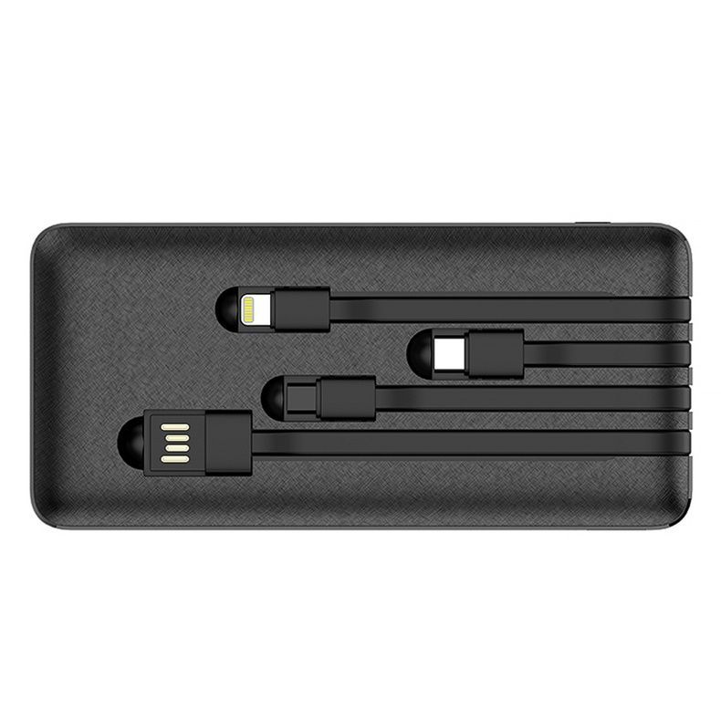 Повербанк TEG Urban 10000 mAh, Черный 8029-08 фото