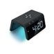 Годинник з бездротовою зарядкою TEG Wake Up, Чорний 8047-08 фото 4