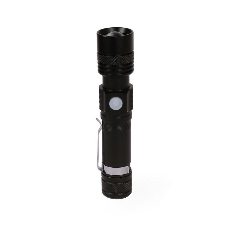Фонарик Discover Focus, Черный, 10W T6, USB-TypeC, 1800 mAh 9201-08 фото