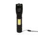Фонарик Discover Glow, Черный, 10W T6 + 3W COB, USB-TypeC, 1200 mAh 9204-08 фото 2
